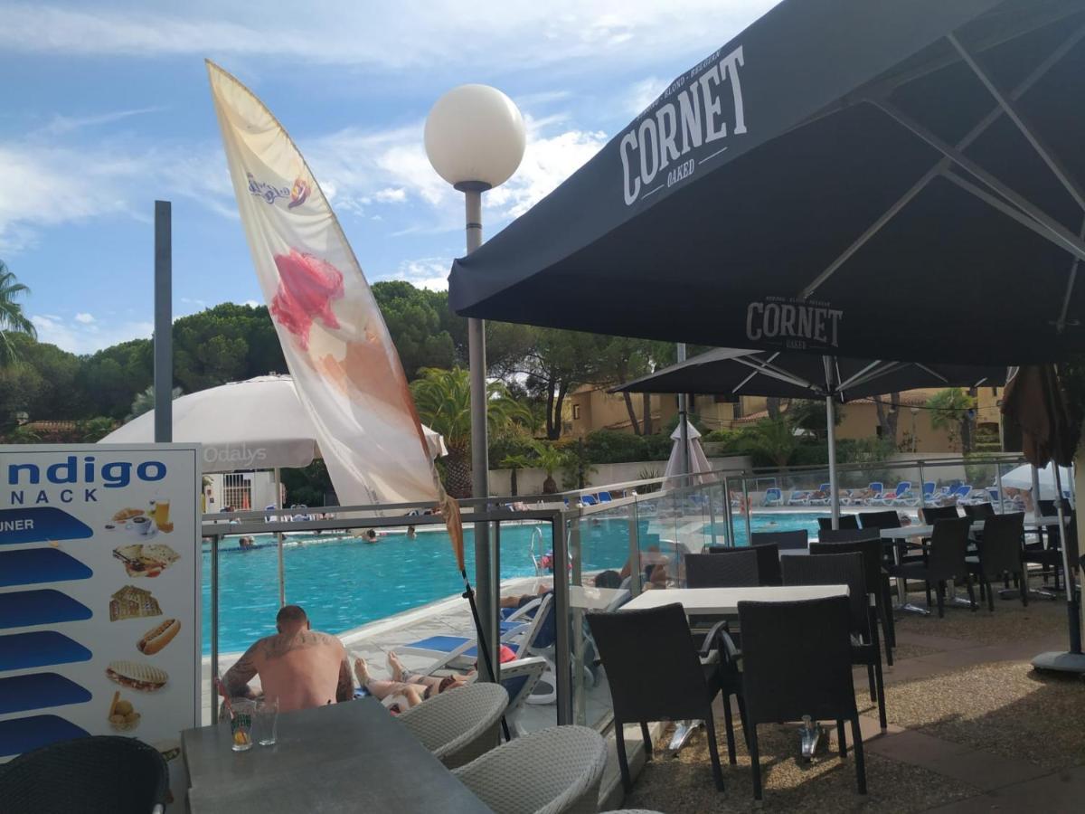 Studio Climatise Box 5 G Residence Odalys Saint Loup, Piscine ,Parking Prive Et Superette 25 Agde Luaran gambar