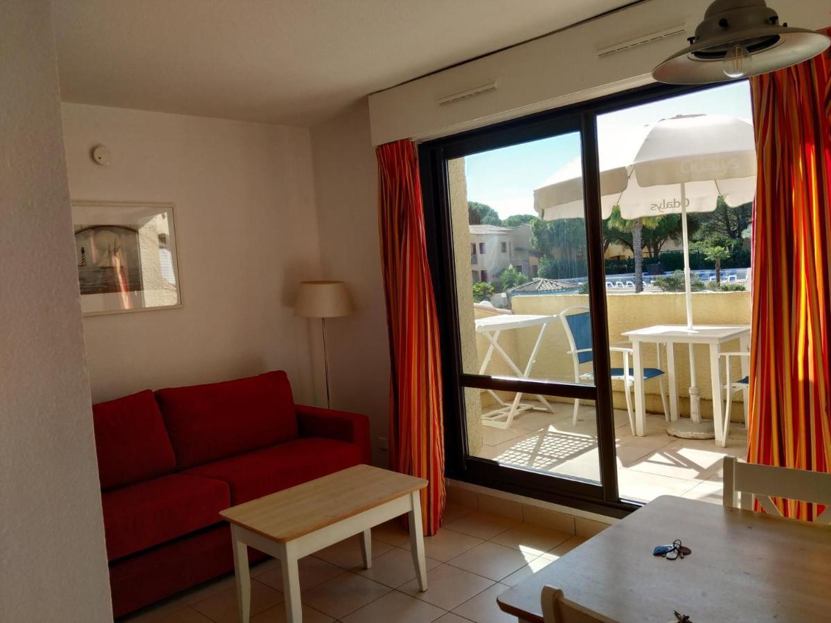 Studio Climatise Box 5 G Residence Odalys Saint Loup, Piscine ,Parking Prive Et Superette 25 Agde Luaran gambar