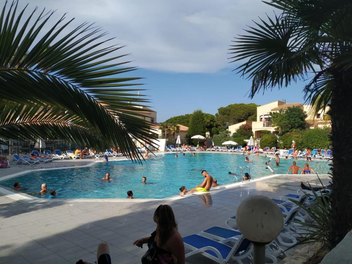 Studio Climatise Box 5 G Residence Odalys Saint Loup, Piscine ,Parking Prive Et Superette 25 Agde Luaran gambar